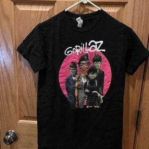 Gorillaz Black Graphic Tee